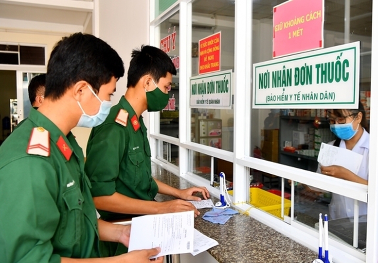 Sửa đối tượng, mức đóng bảo hiểm y tế đối với quân đội, công an, cơ yếu
